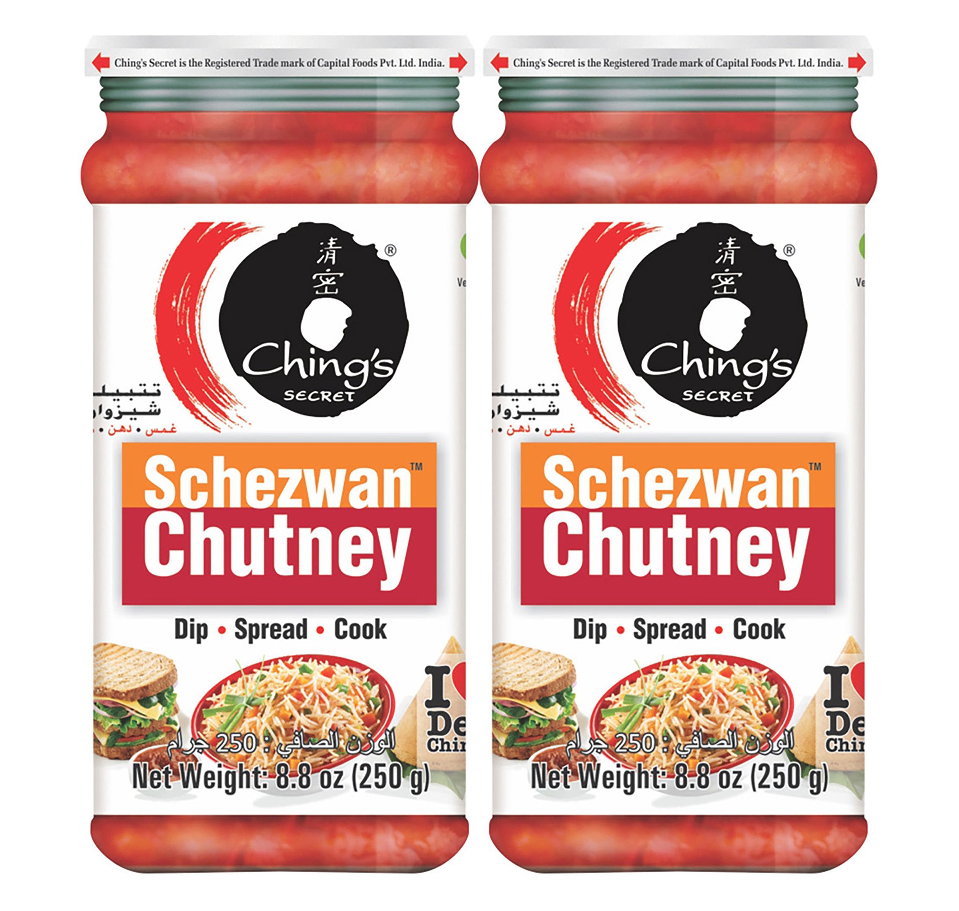Ching's Secret Schezwan Chutney, 2x250g