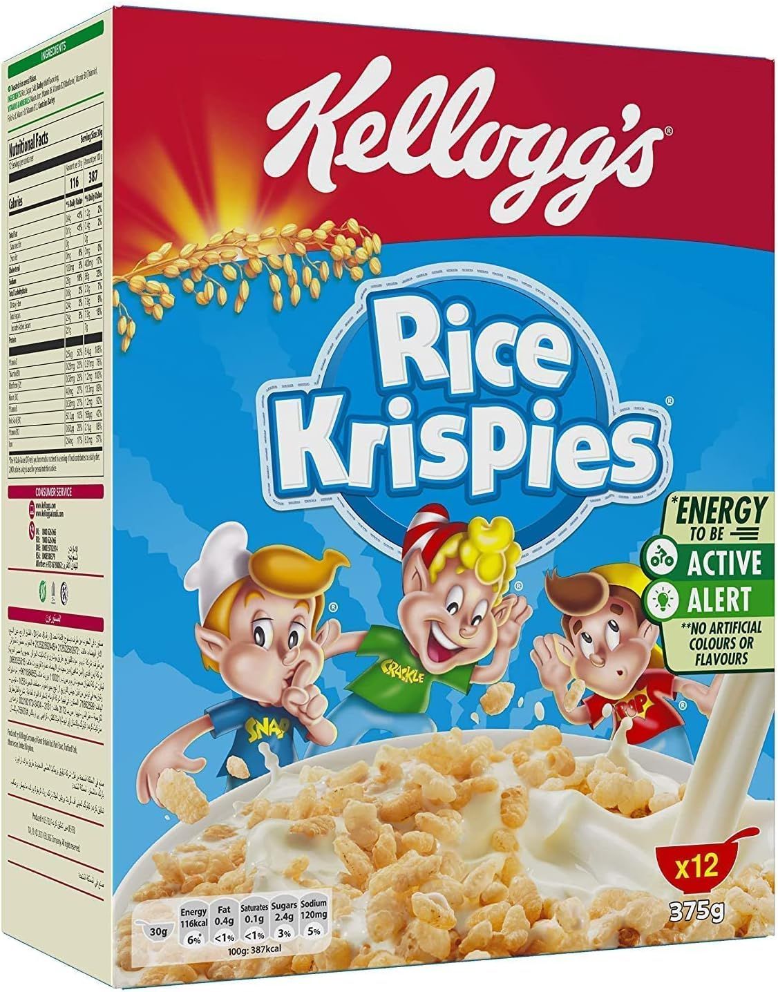 Kellogg's Rice Krispies Cereals 375 g