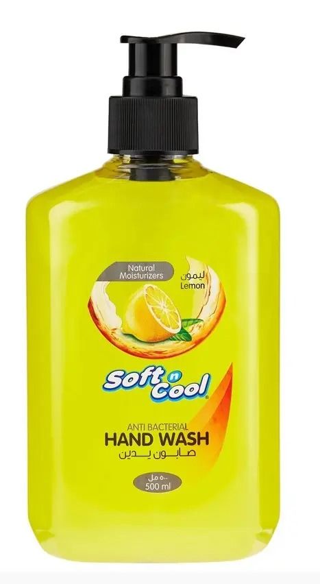 Soft n Cool Handwash Lemon, 500ml