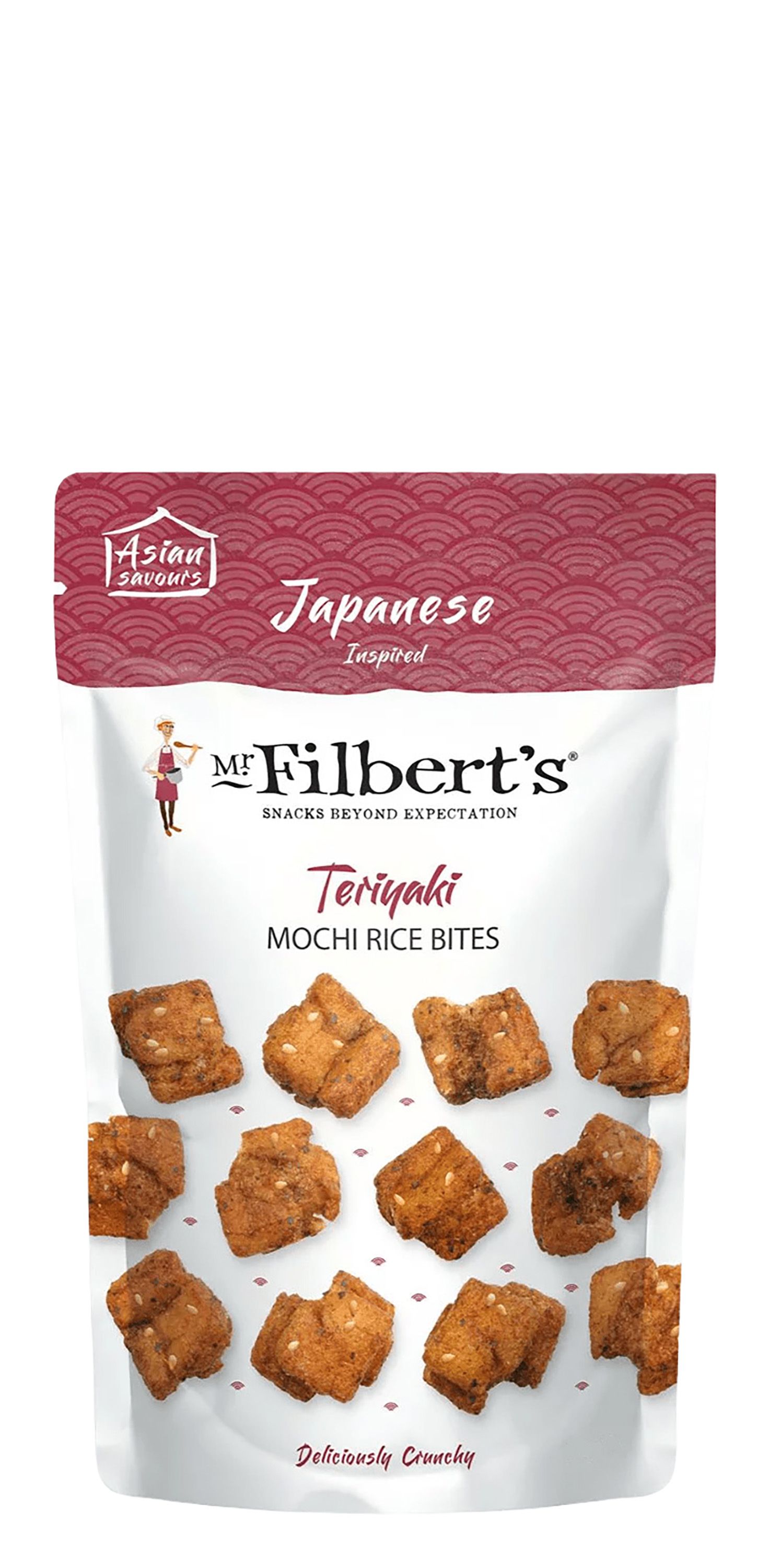 Mr. Filbert's Teriyaki Mochi Rice Bites, 40g