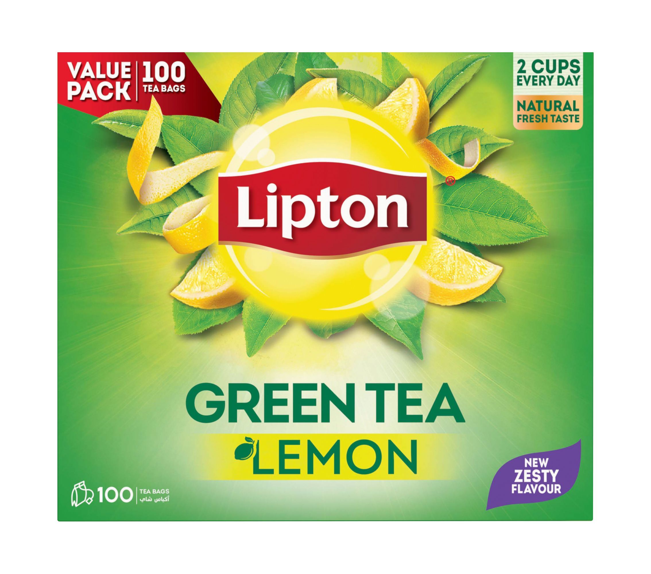 Lipton Green Tea Lemon Tea Bags, 100 Bags