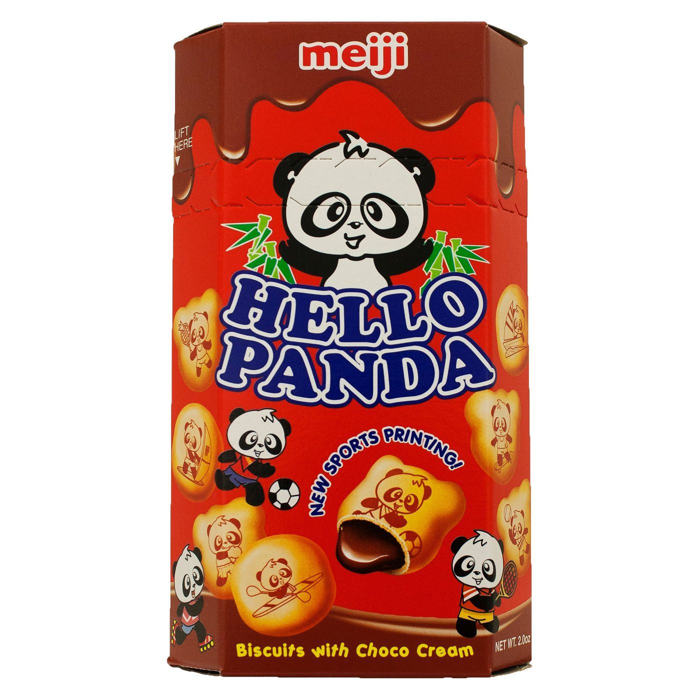 Hello Panda Chocolate Biscuit, 10x21g