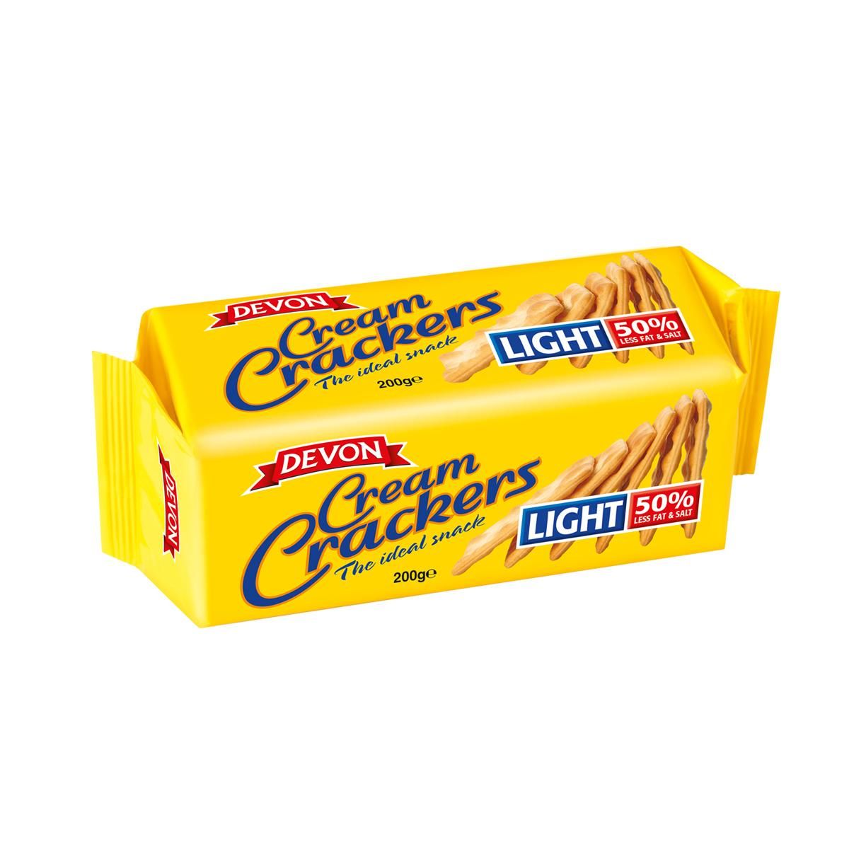 Devon Light Cream Crackers 200 g