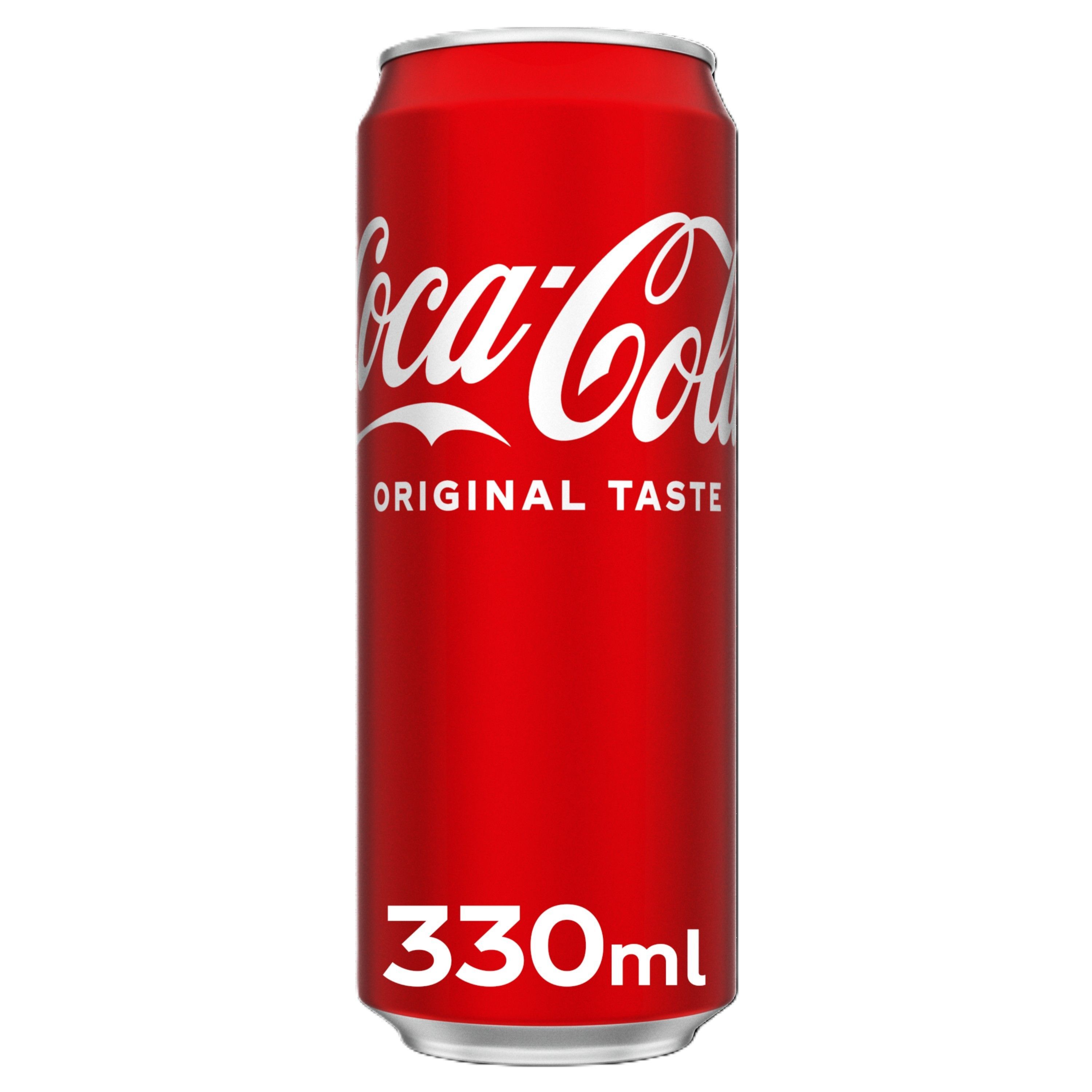 Coca Cola Soft Drink Can, 330ml