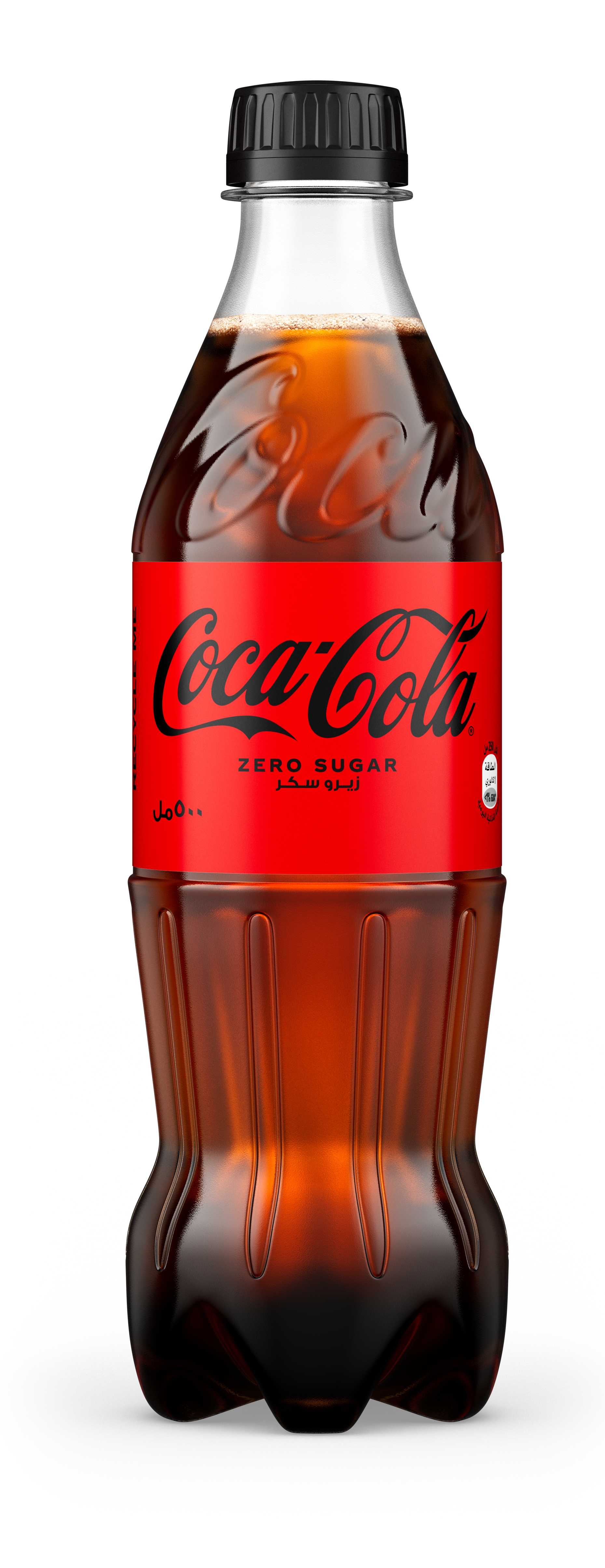 Coca-Cola Zero Calories Carbonated Soft Drink Pet, 500ml
