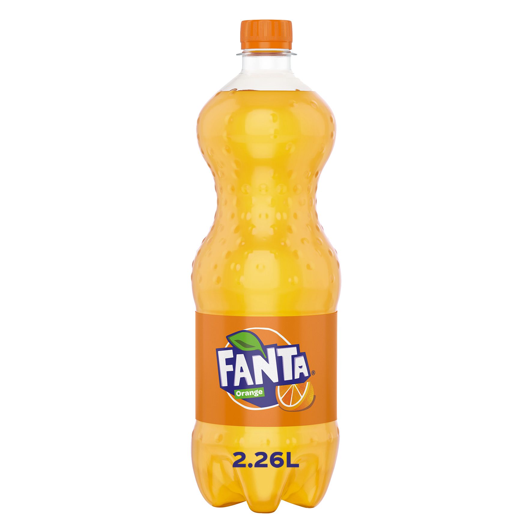 Fanta Orange Soft Drink, 2.26L