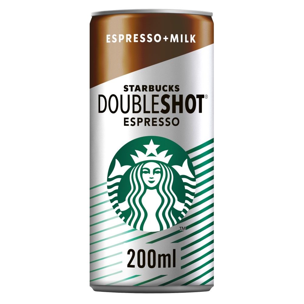 Starbucks Double Shot Espresso Iced Coffee Drink, 200ml