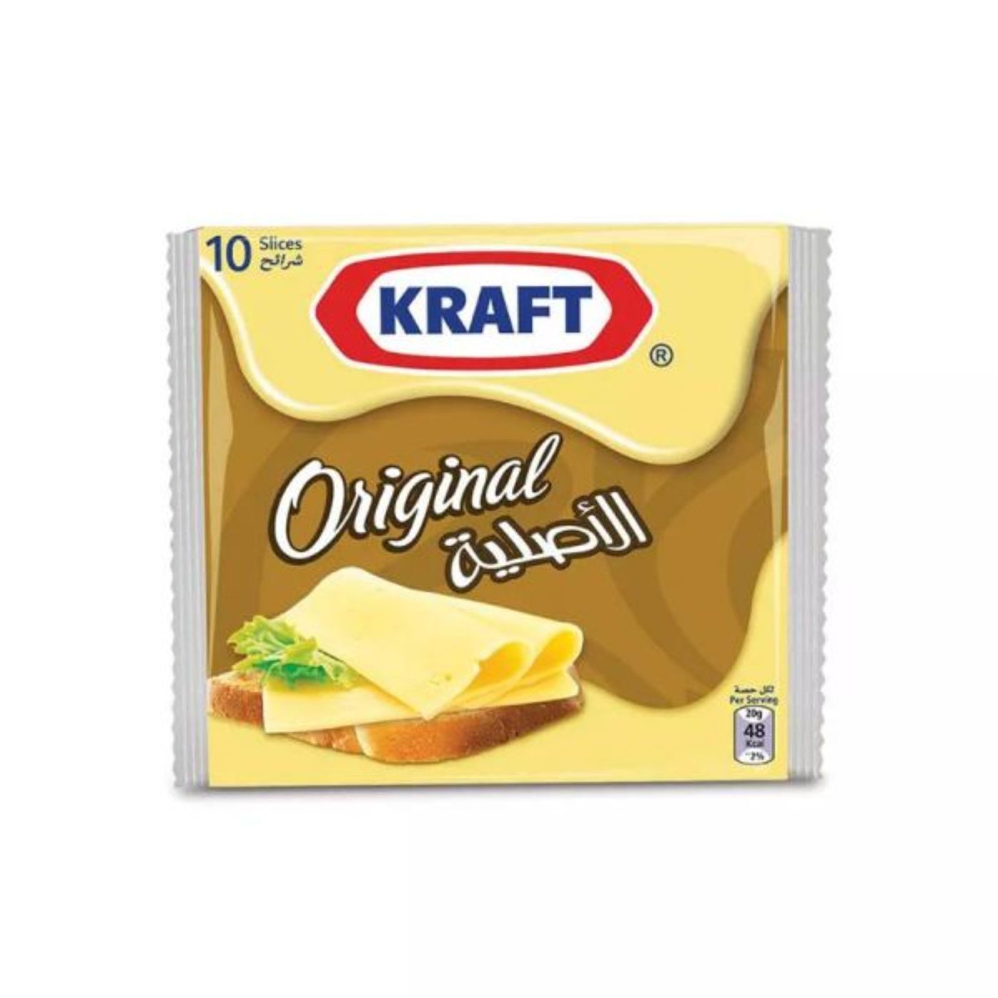 Kraft Original Cheddar Cheese Slices, 200g