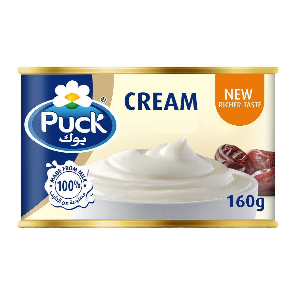 Puck Cream with Vitamin D Can, 160g