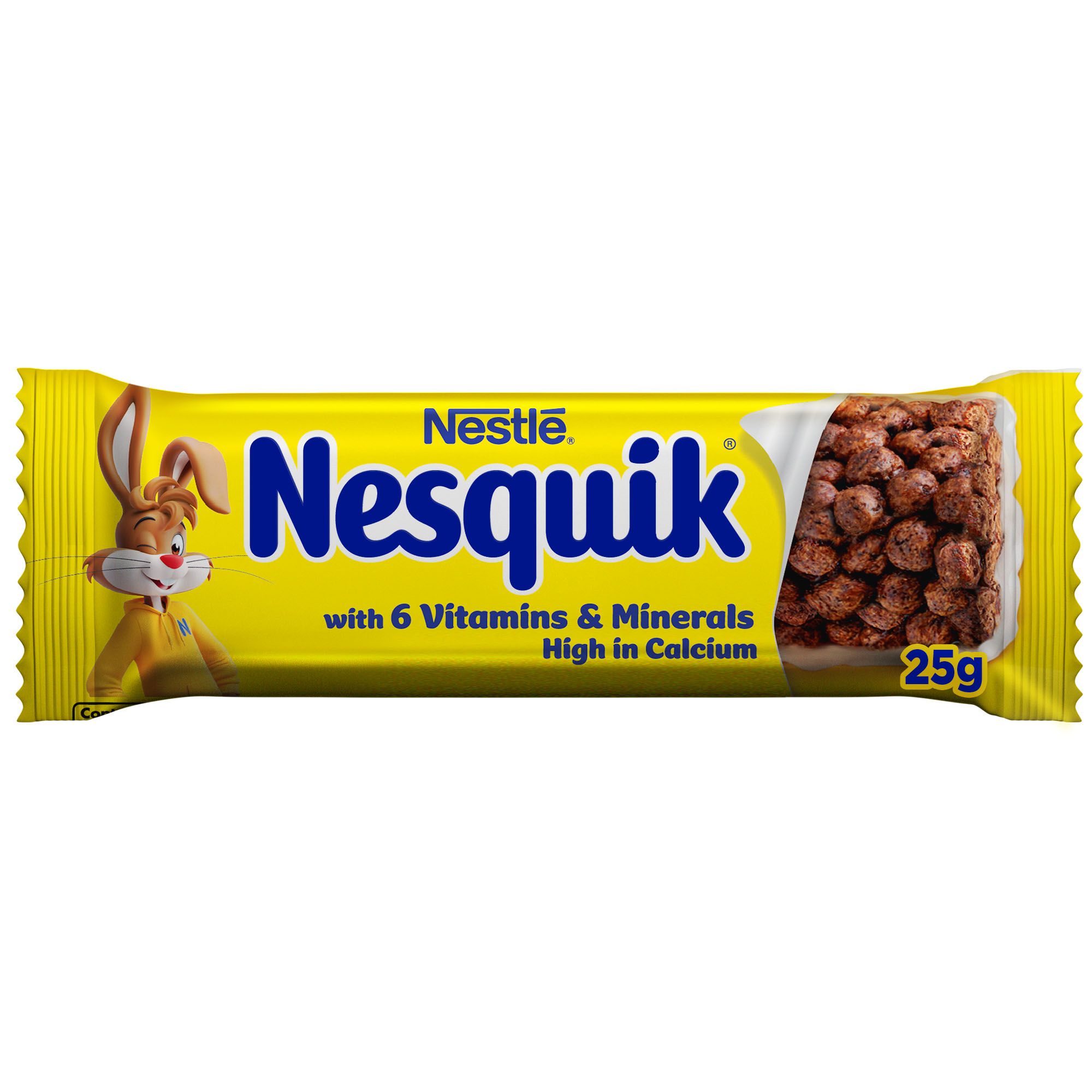 Nestle Nesquik Chocolate Cereal Bar, 25g
