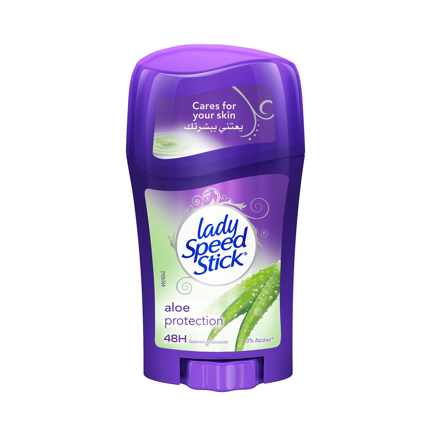 Lady Speed Stick Antiperspirant 48H Roll-On Deodorant with Aloe Extract, 45g
