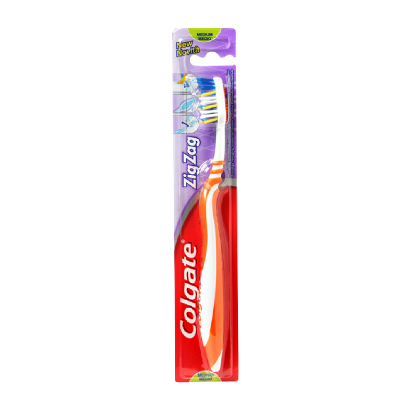 Colgate Zig Zag Blue & White Soft Toothbrush, 1 Piece