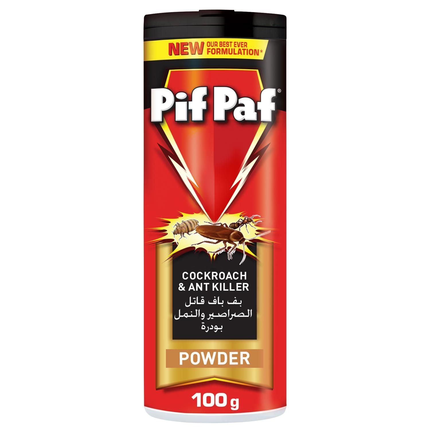 Pif Paf Powder Cockroach & Ant Killer, 100g
