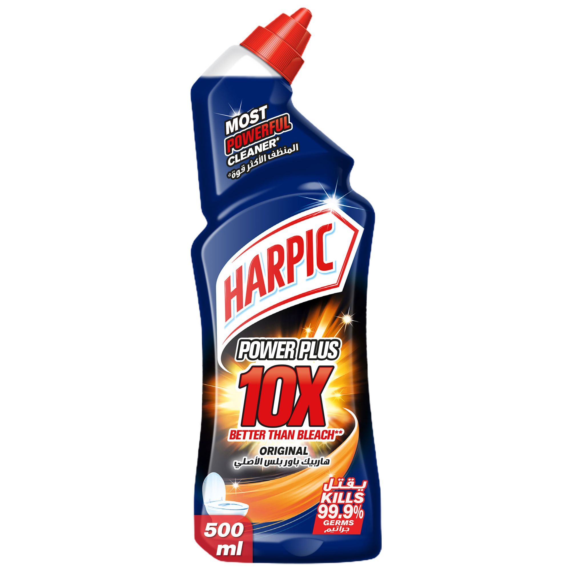 Harpic Power Plus 10X Original Toilet Cleaner, 500ml