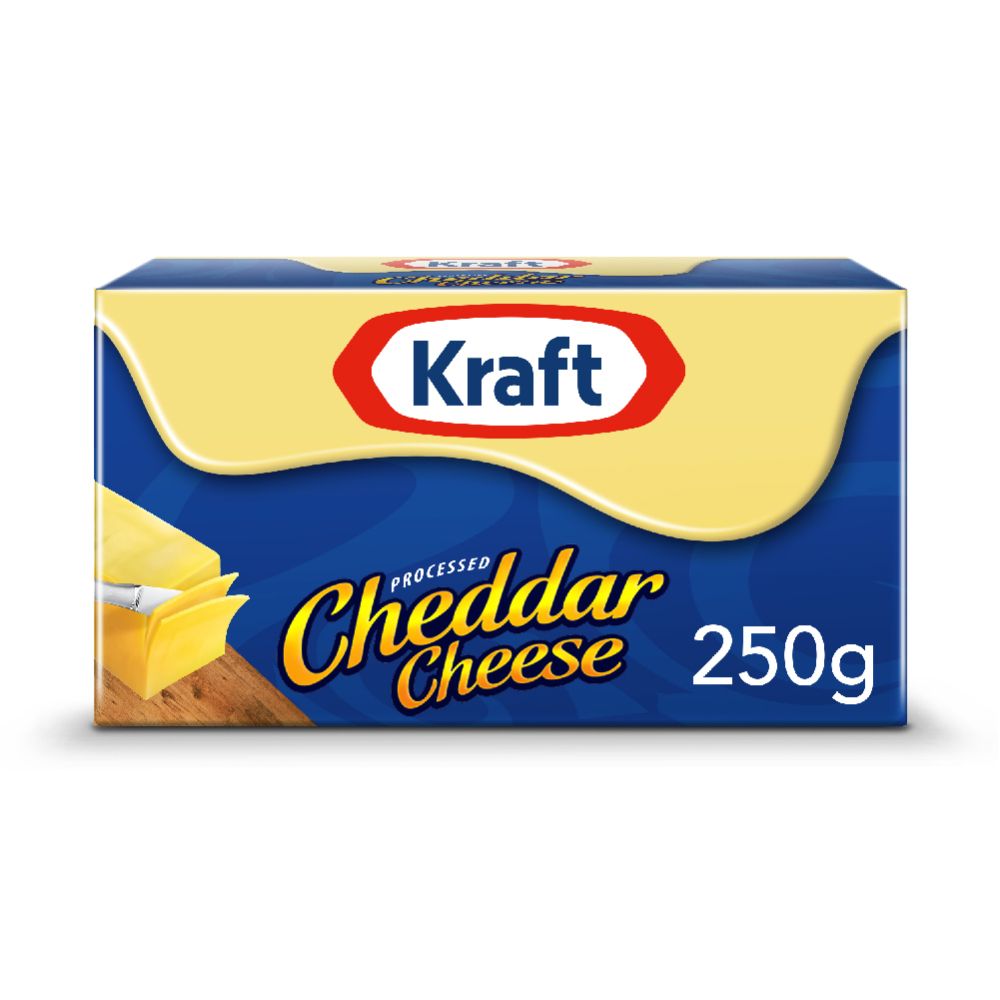 Kraft Cheddar Cheese Block, 250g