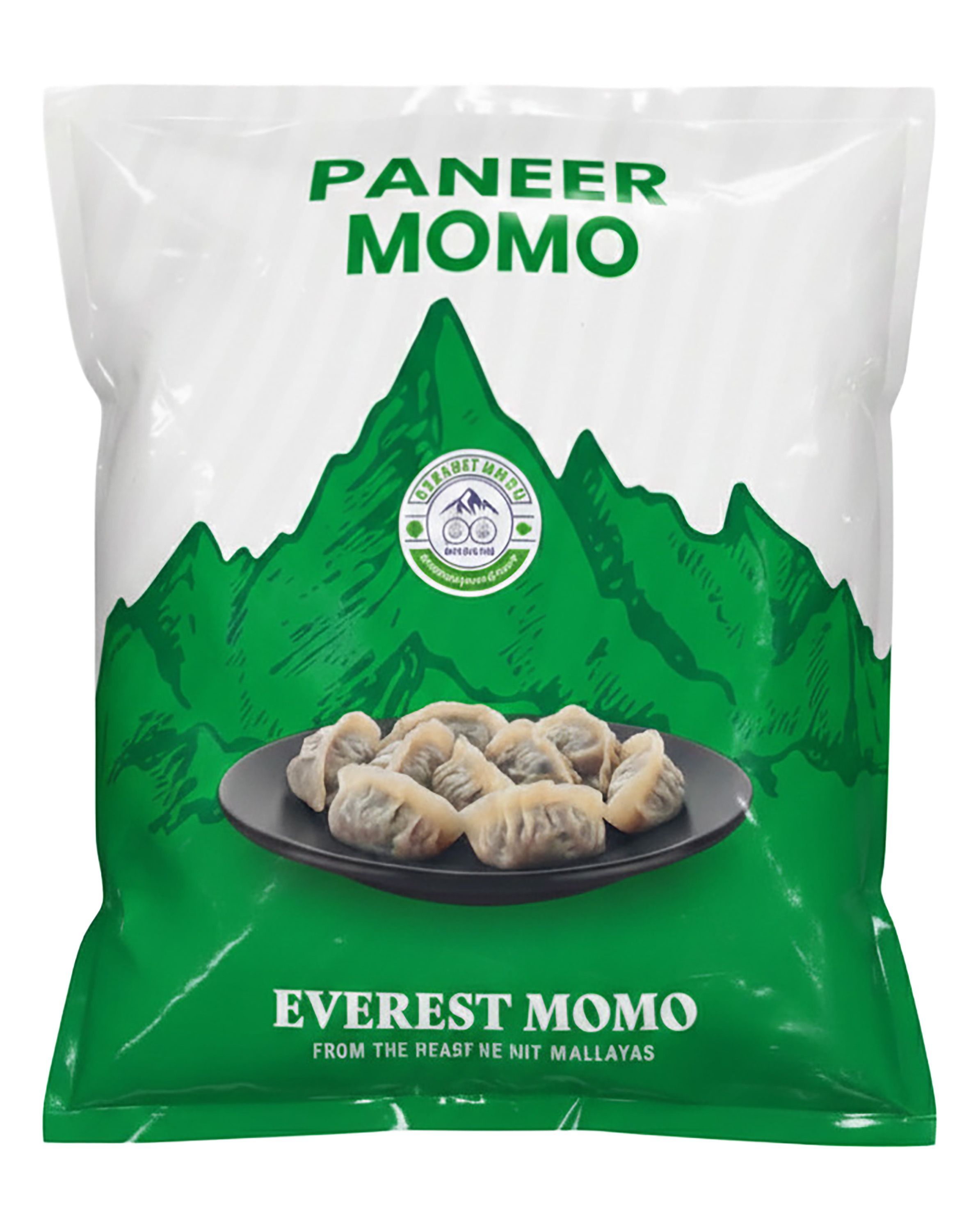 Everest Frozen Momo Paneer Veg Dumpling (15 Pieces), 420 g
