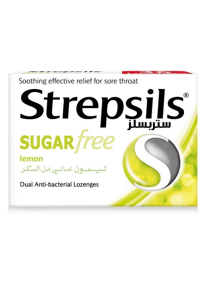 Strepsils Citron Sugar-Free Pastilles, 16 Count