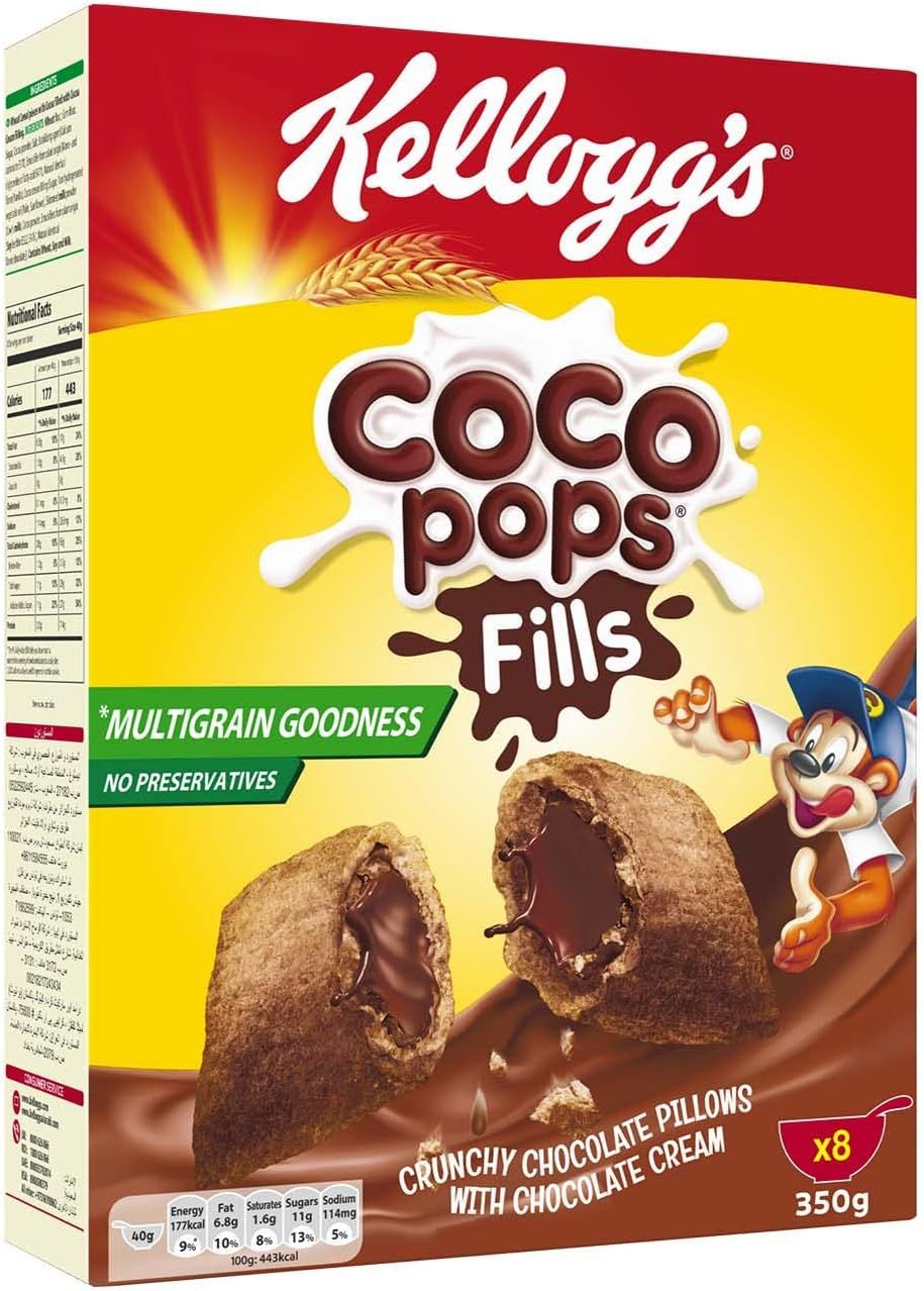 Kellogg's Chocolate Fills Coco Pops, 350g