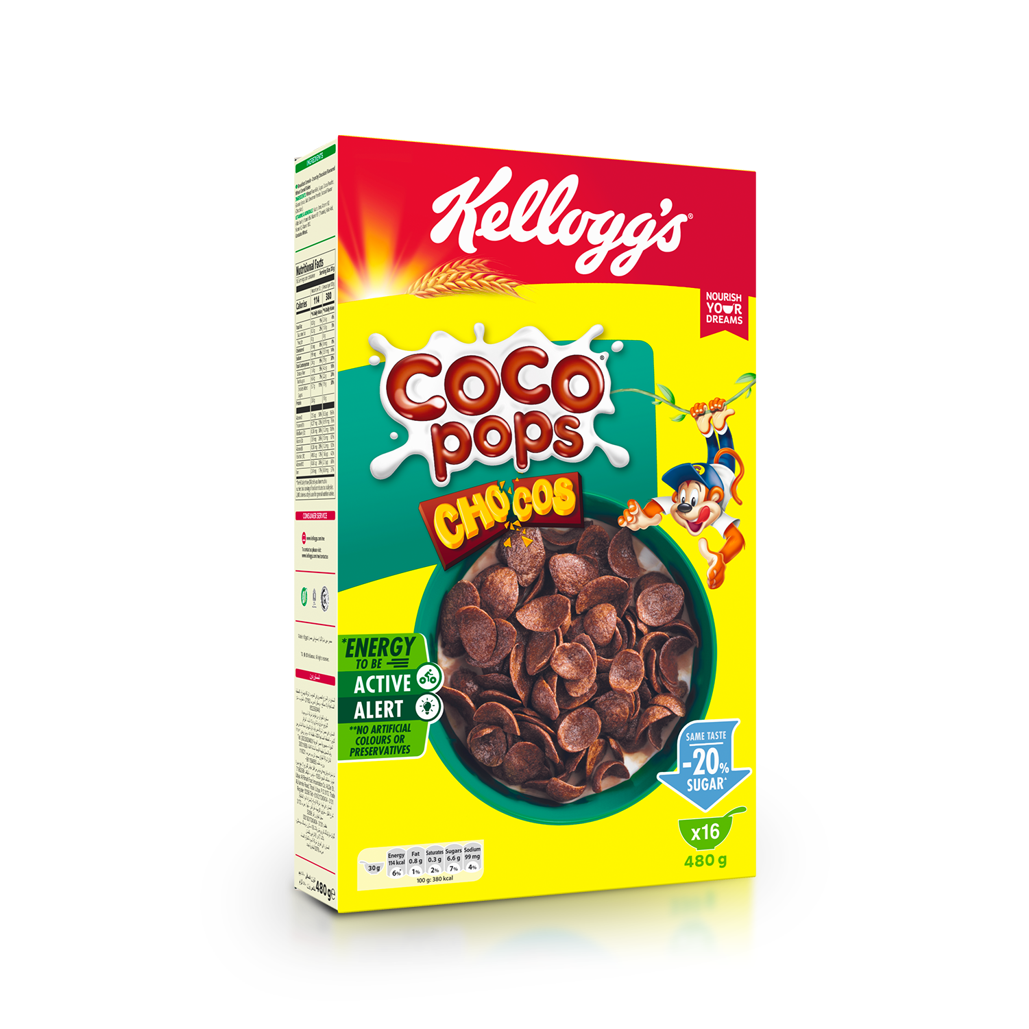Kellogg's Coco Pops Chocos, 480g