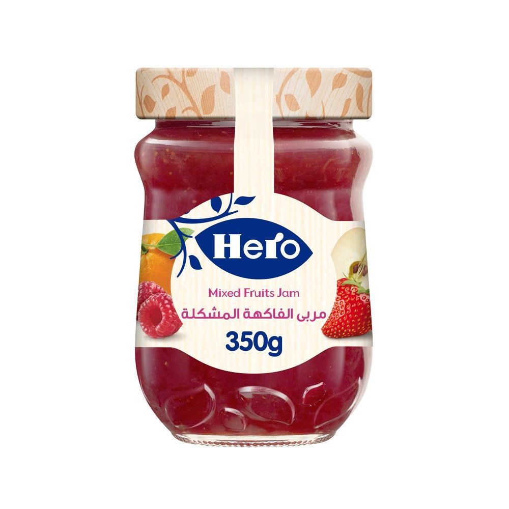Hero Mixed Fruits Jam, 350g