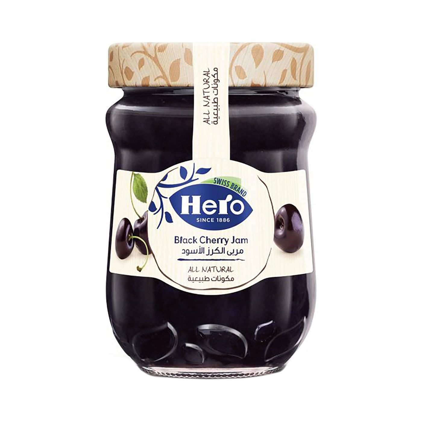 Hero Black Cherry Jam, 350g