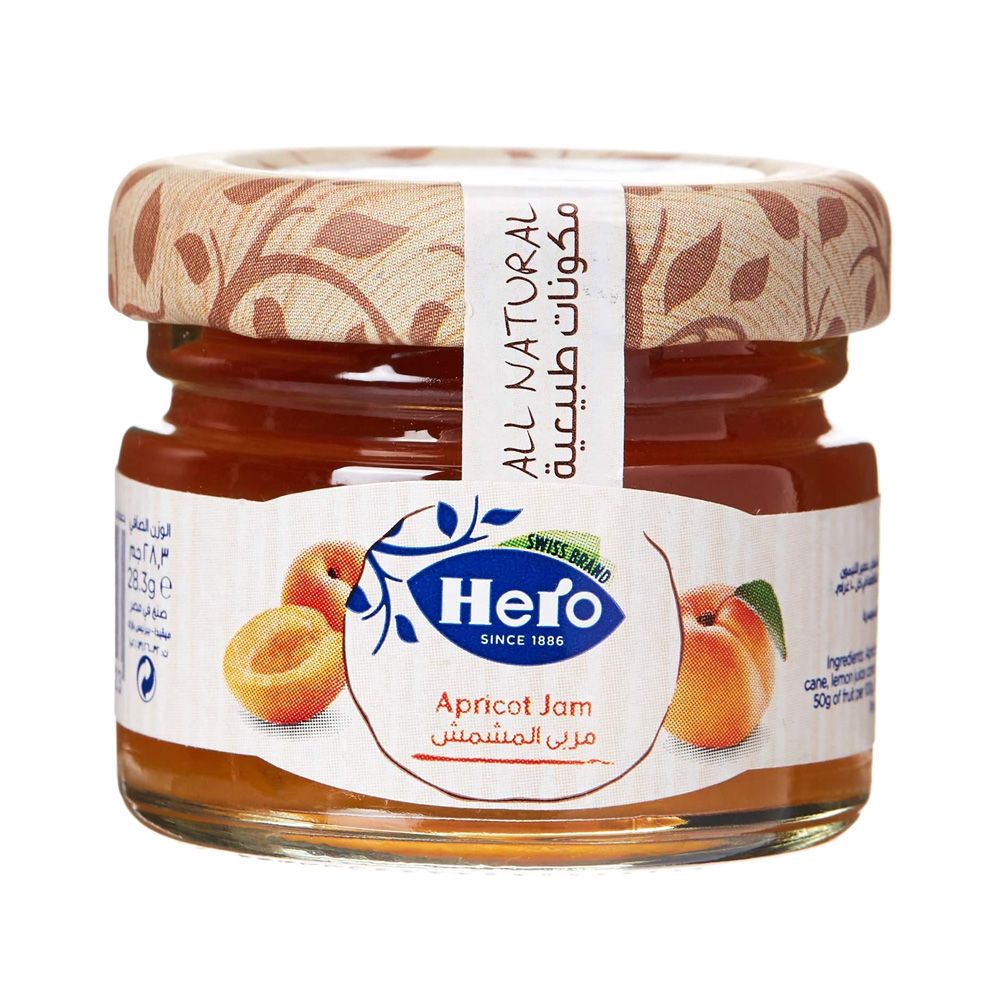 Hero Apricot Preserve Jam 28.3 G