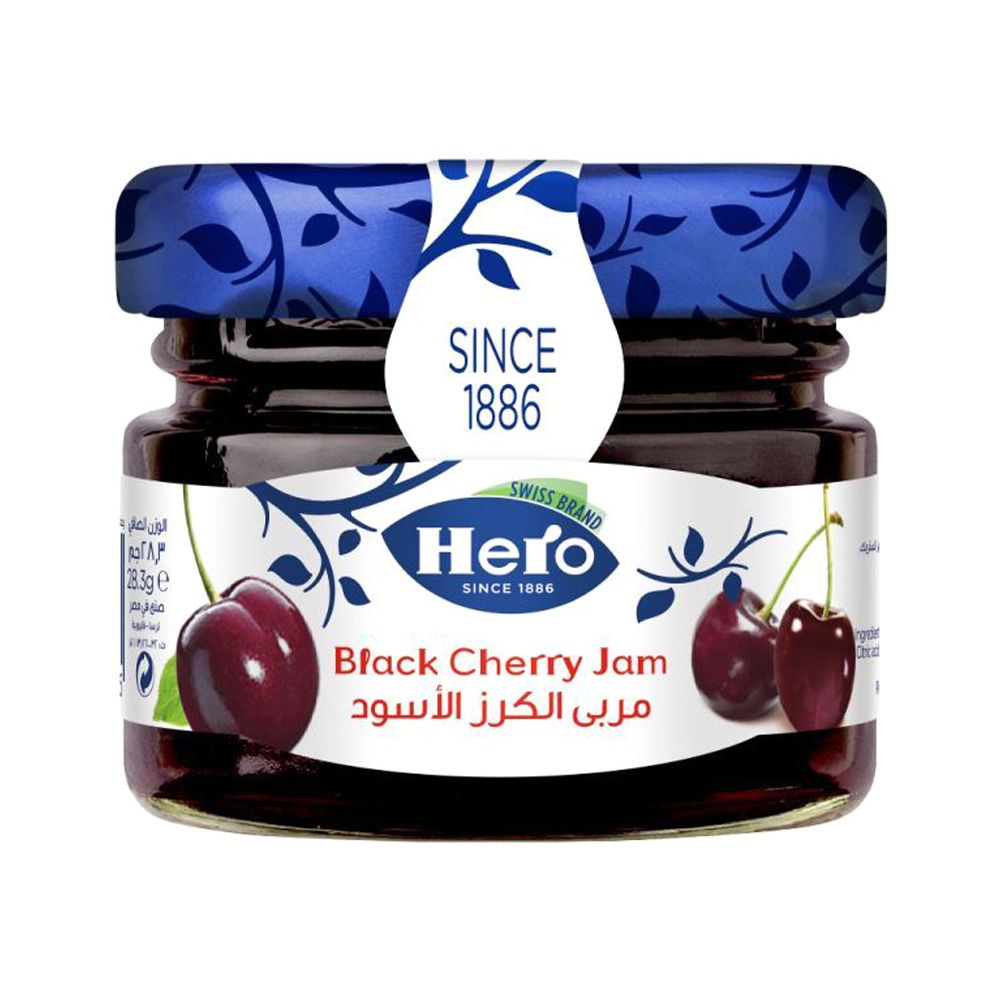 Hero Black Cherry Jam, 28.3g
