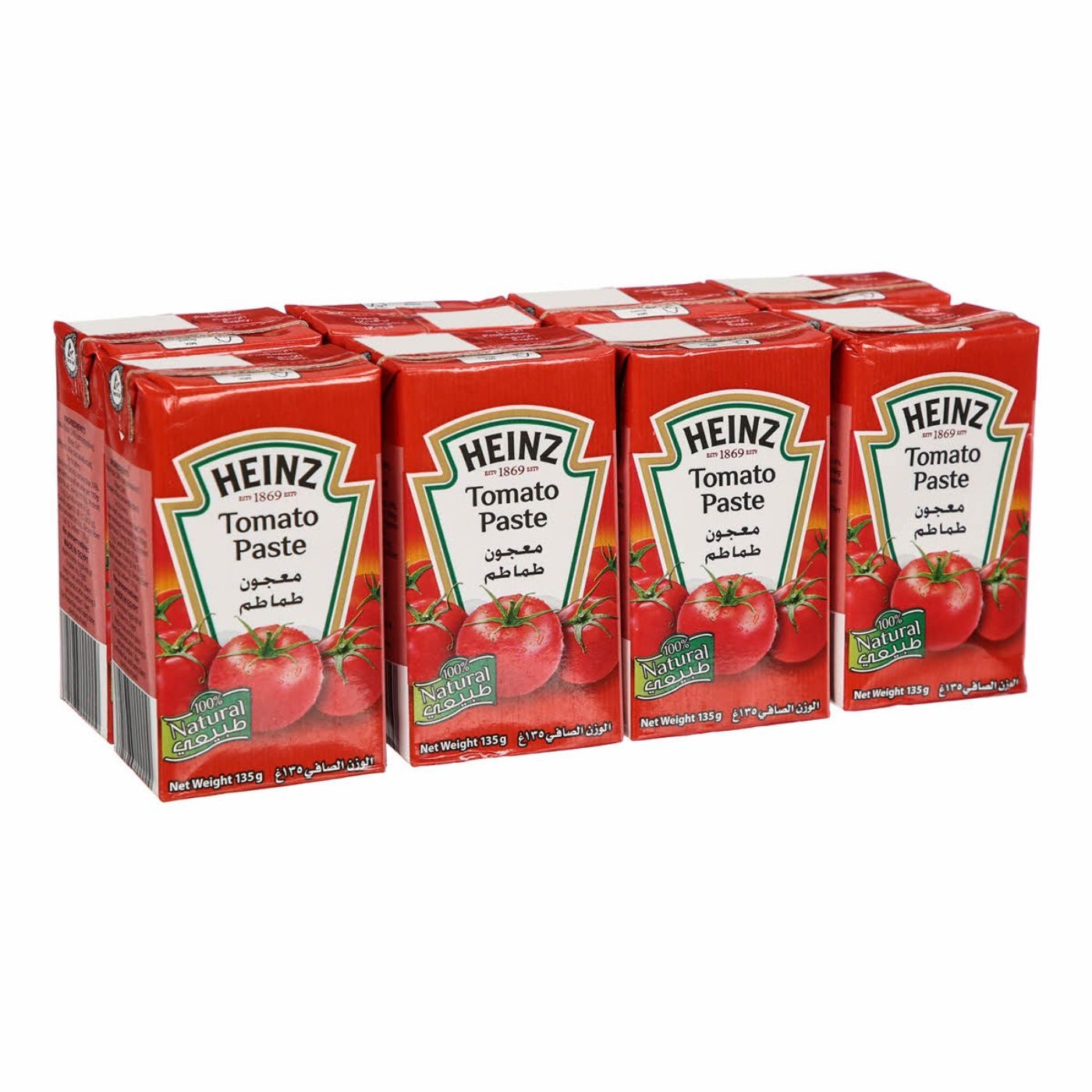 Heinz Tomato Paste Tetra, 8x135g