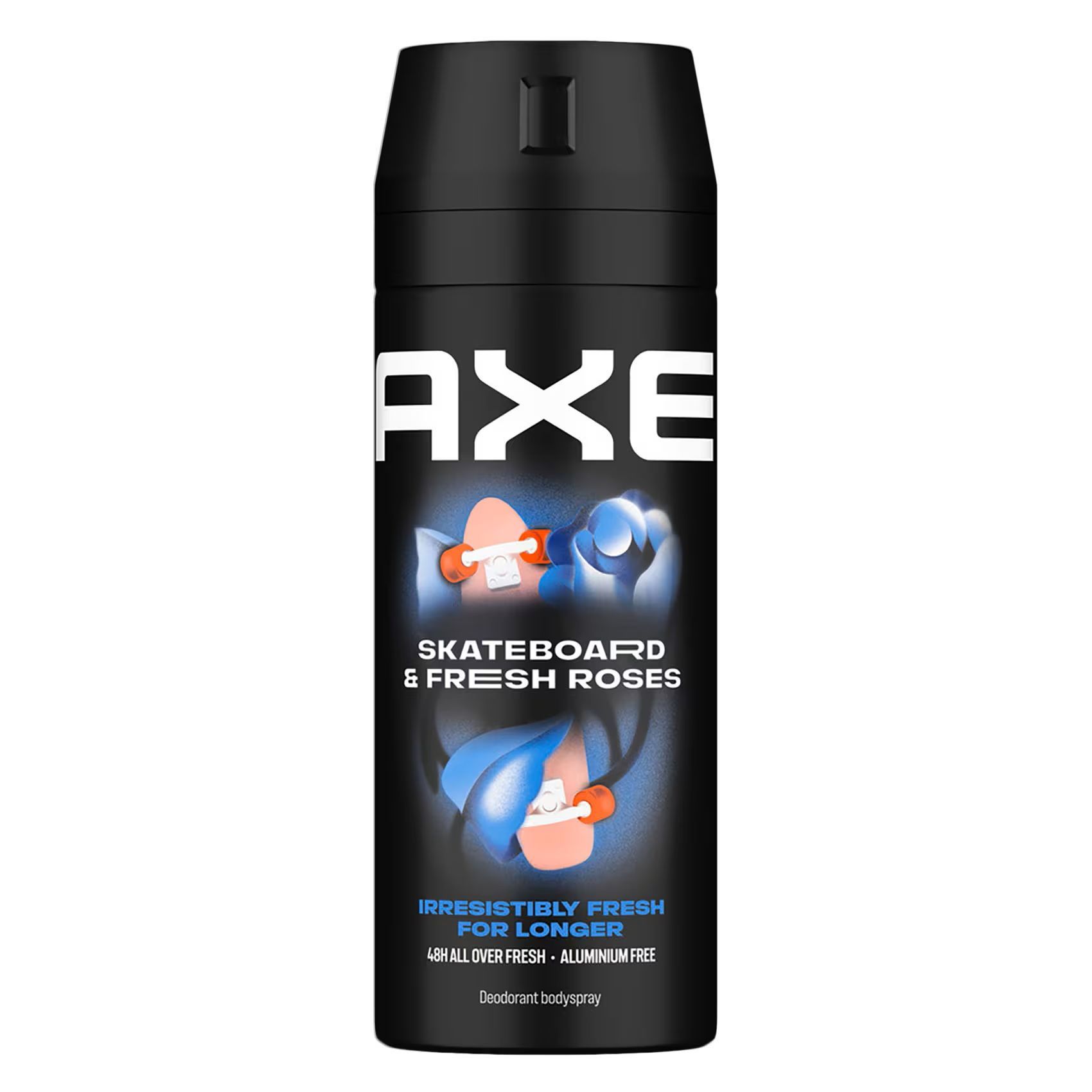 Axe Skateboard & Fresh Roses Deodorant Body Spray for Men, 150ml