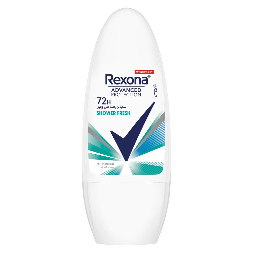 Rexona Women Shower Fresh Antiperspirant Deodorant Roll On, 50ml