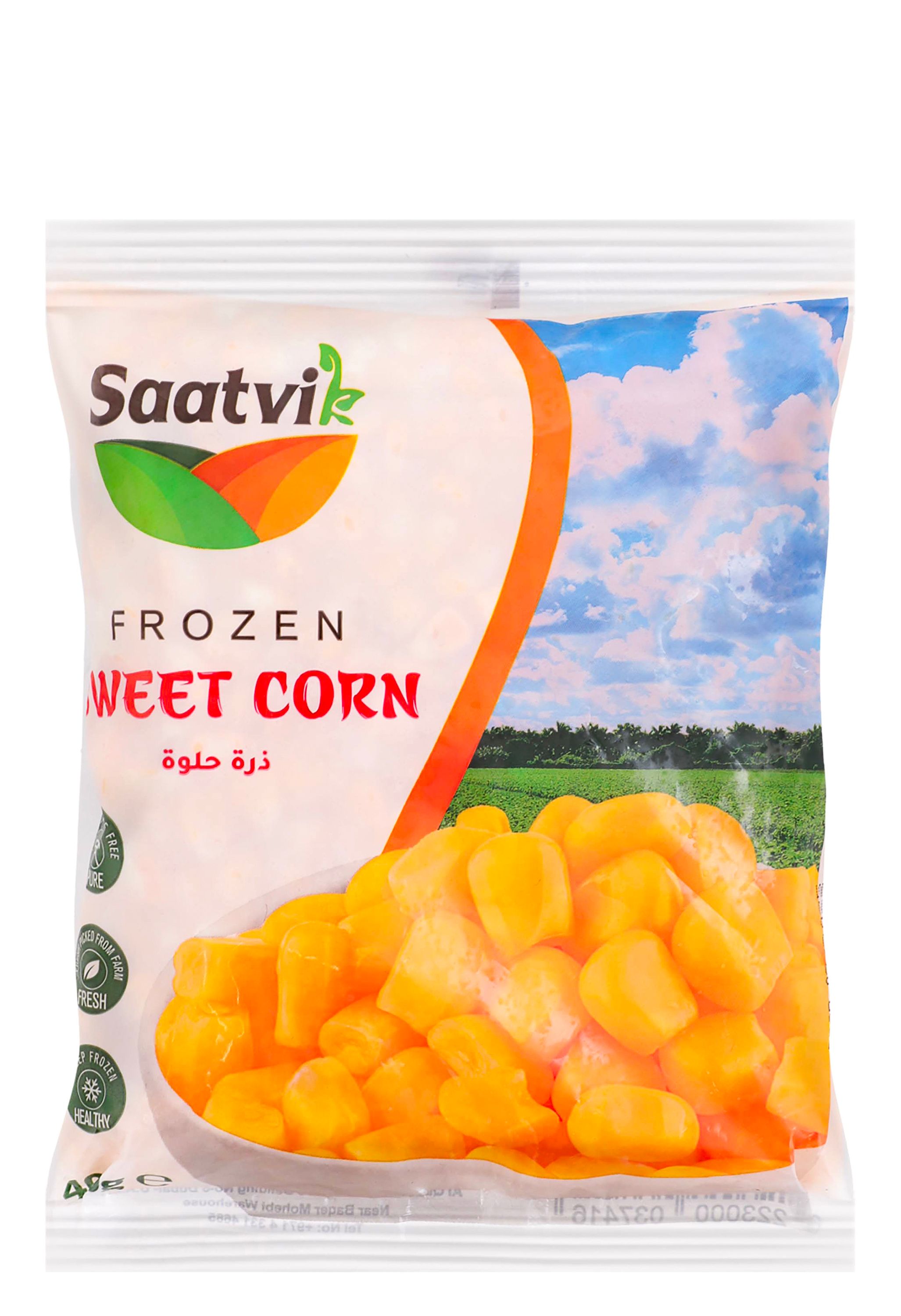 Saatvik Frozen Sweet Corn, 400g