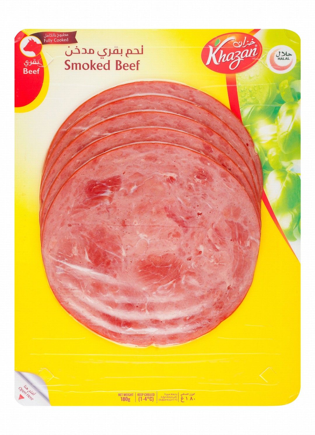 Khazan Smoked Beef Slices, 250g