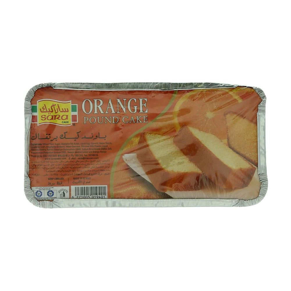 Sara Cake Orange Pound Cake, 325g