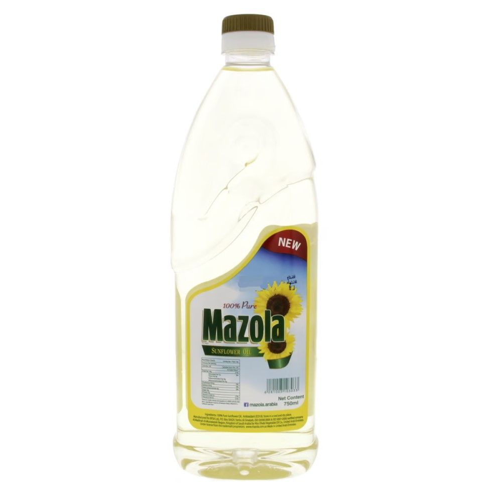 Mazola Sunflower Oil, 750ml