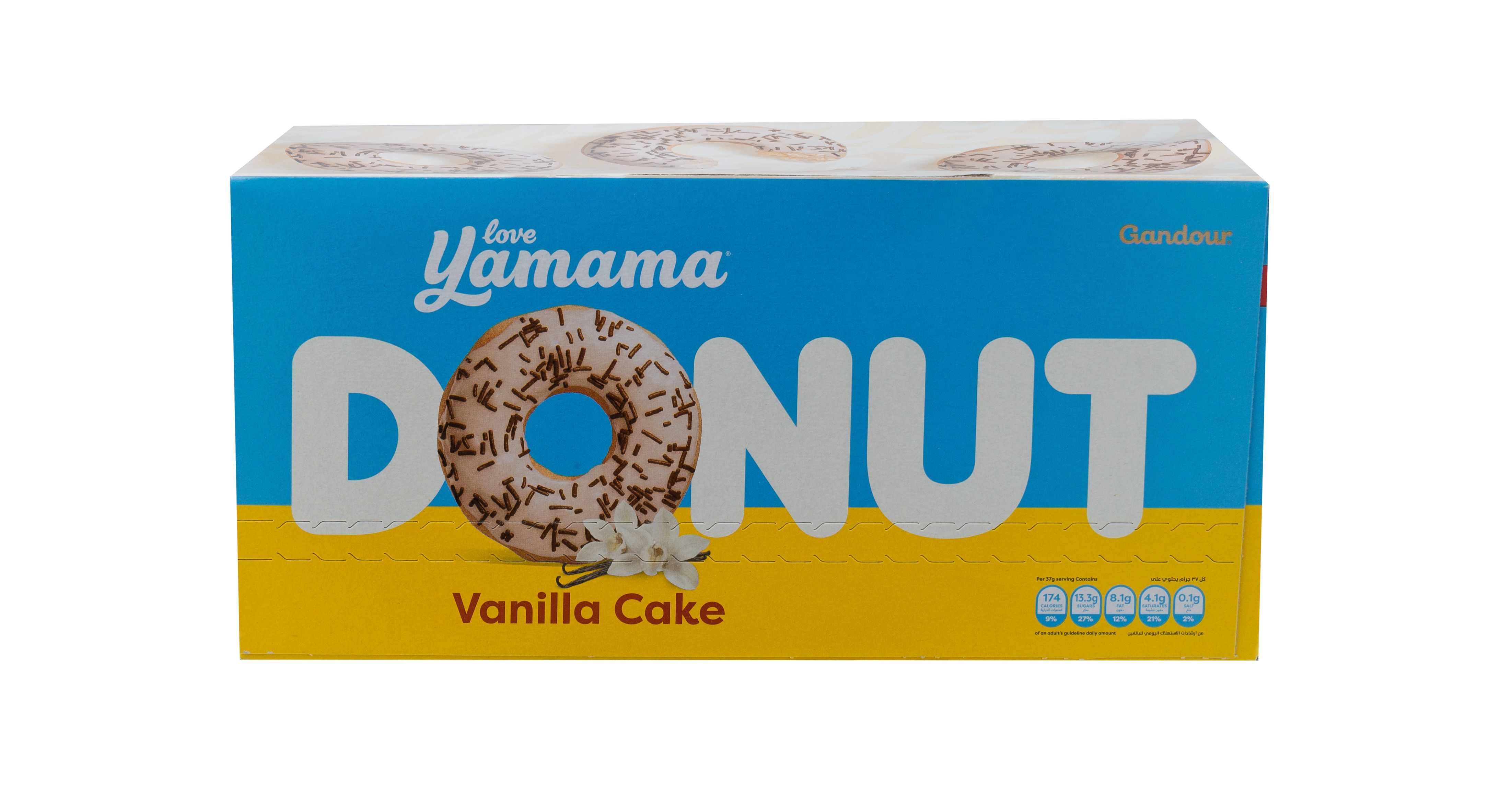 Gandour Yamama Vanilla Donut Cake, 12x35g