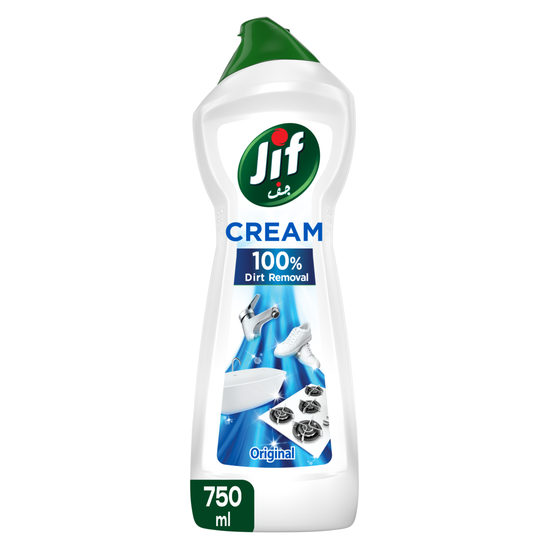 Jif Original Cream Cleaner with Micro Crystals, 750ml