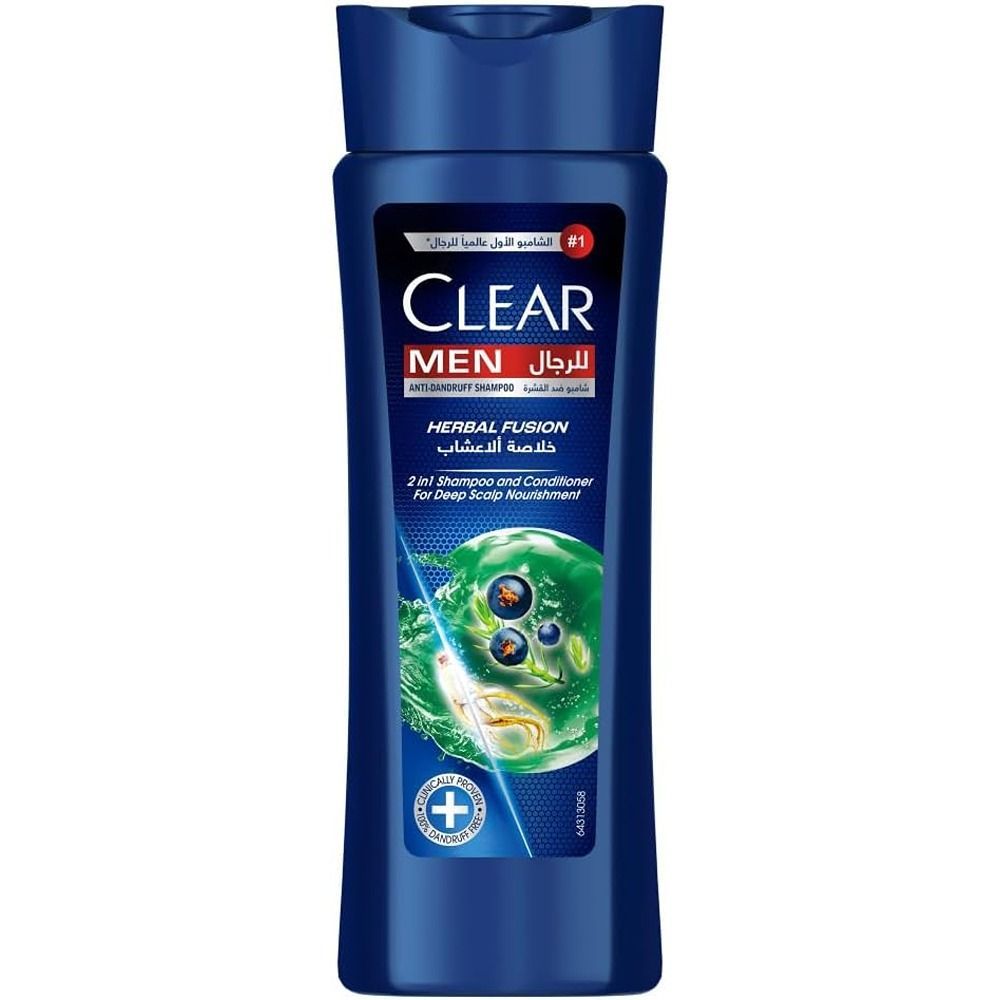 Clear For Men Herbal Fusion 2in1 Shampoo & Conditioner, 200ml