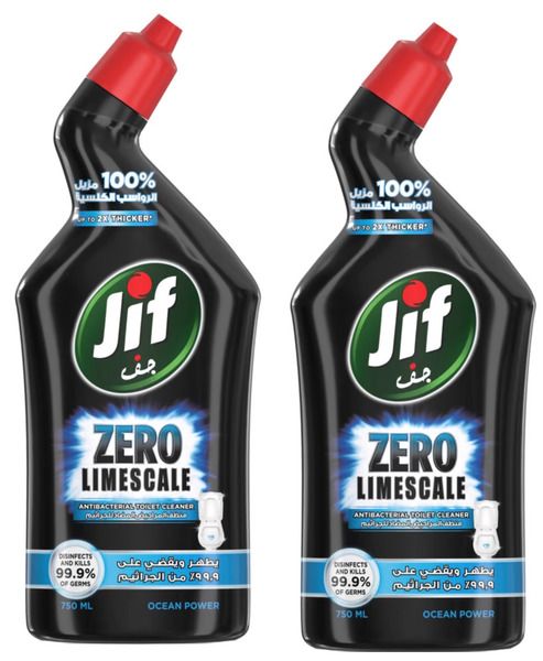 Jif Ocean Toilet Cleaner, 2x500ml