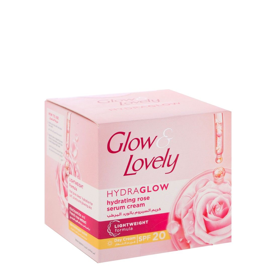 Glow & Lovely Hydraglow Face Serum Day Cream, 50g