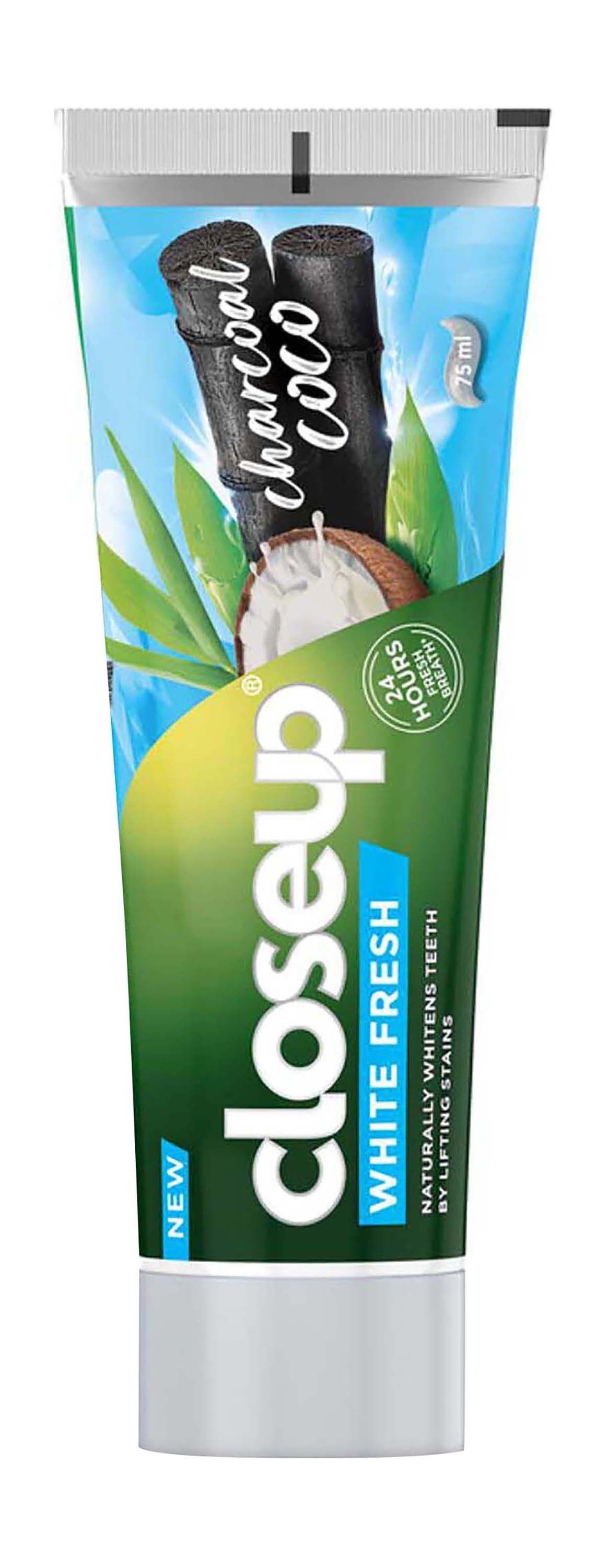 Closeup White Fresh Whitening Toothpaste, 2x75ml