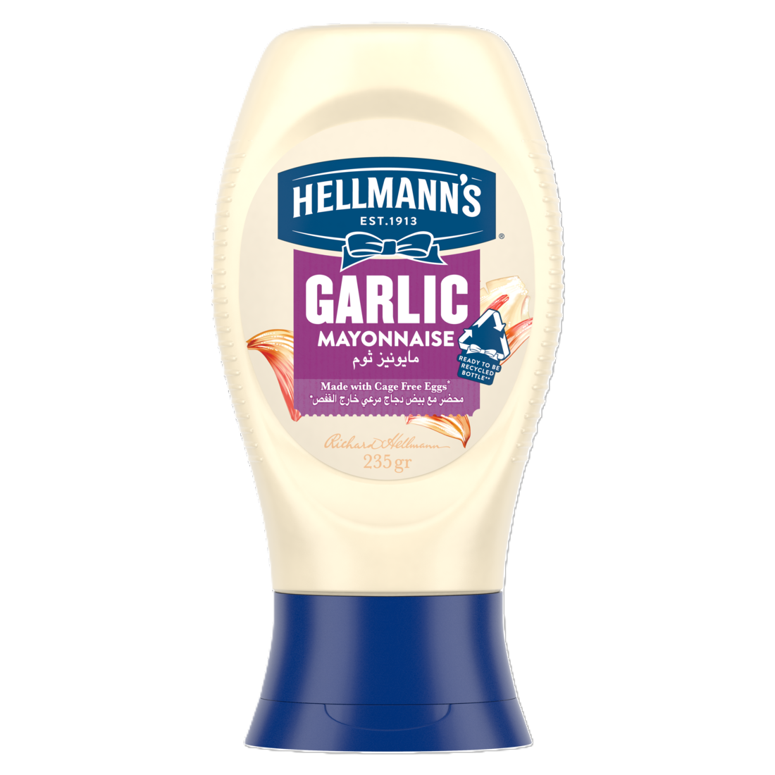Hellmann's Garlic Mayonnaise, 235g