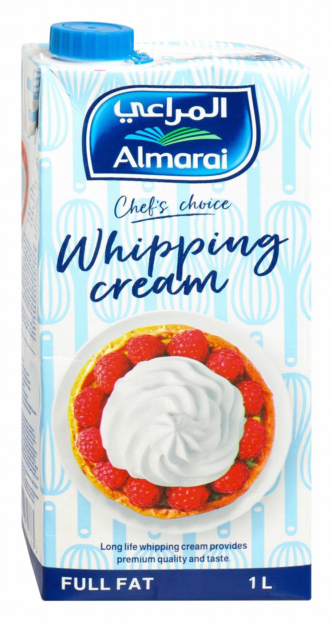 Almarai Chef's Choice Long Life Full Fat Whipping Cream, 1L