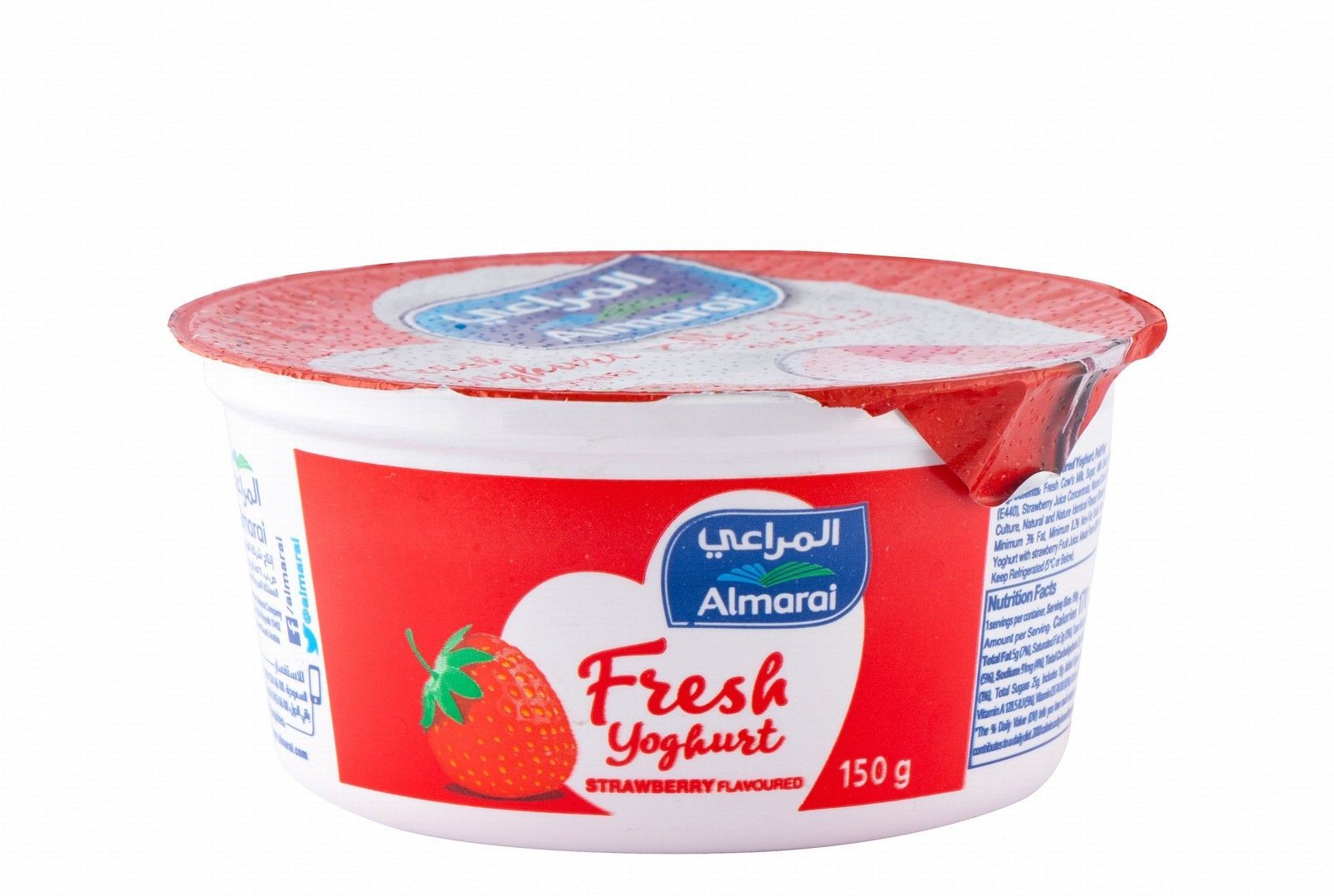 Almarai Fresh Strawberry Yogurt, 150g