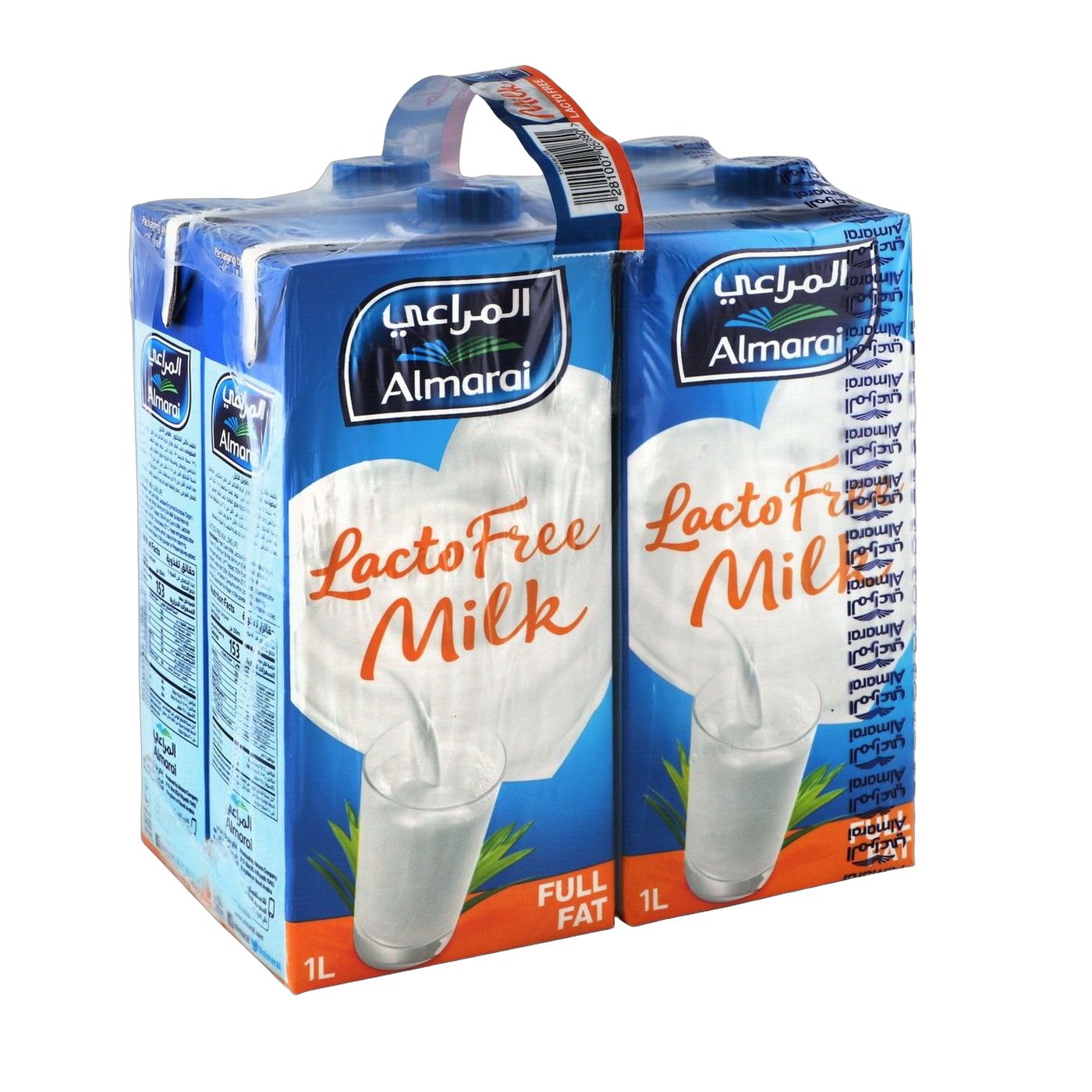 Almarai Lacto Free Uht Milk, 4x1L