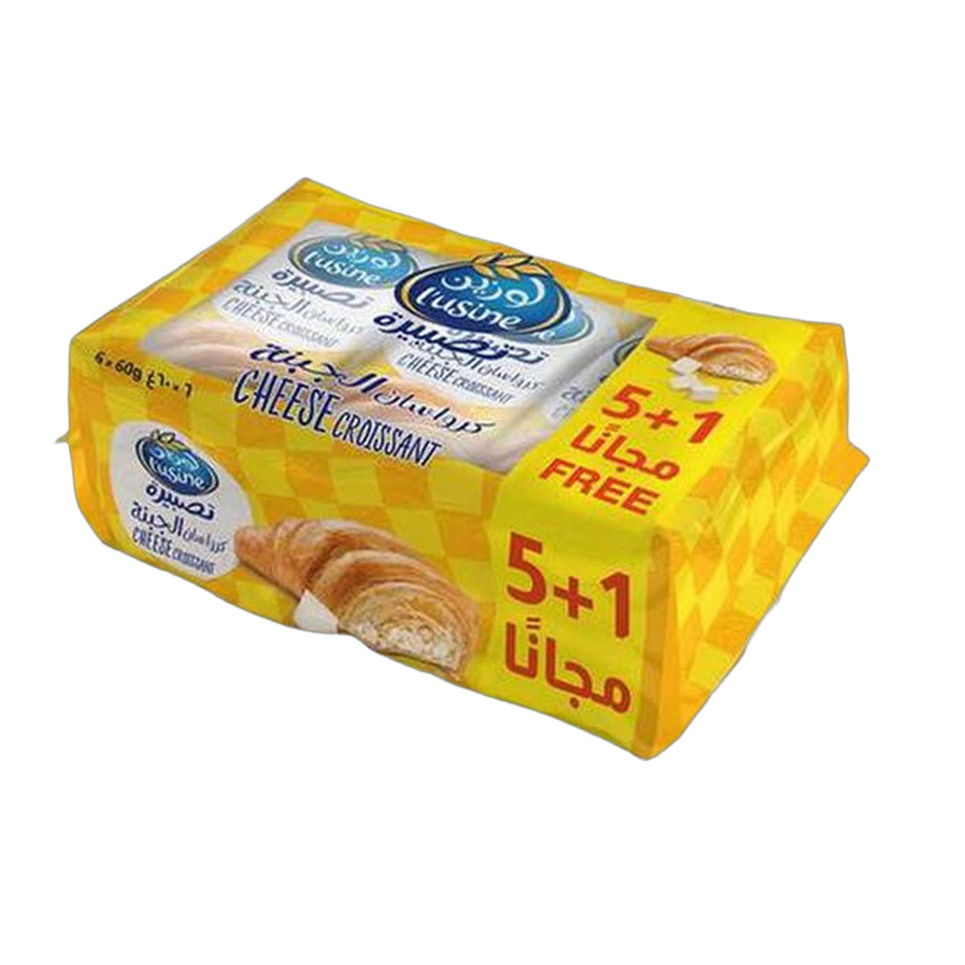 L'usine Cheese Croissant, 5 + 1 Free, 6x60g