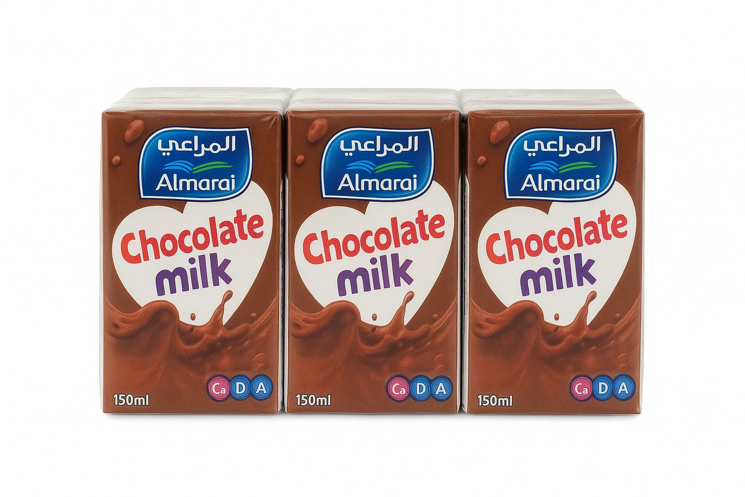 Almarai Uht Nijoom Chocolate Milk, 6x150ml
