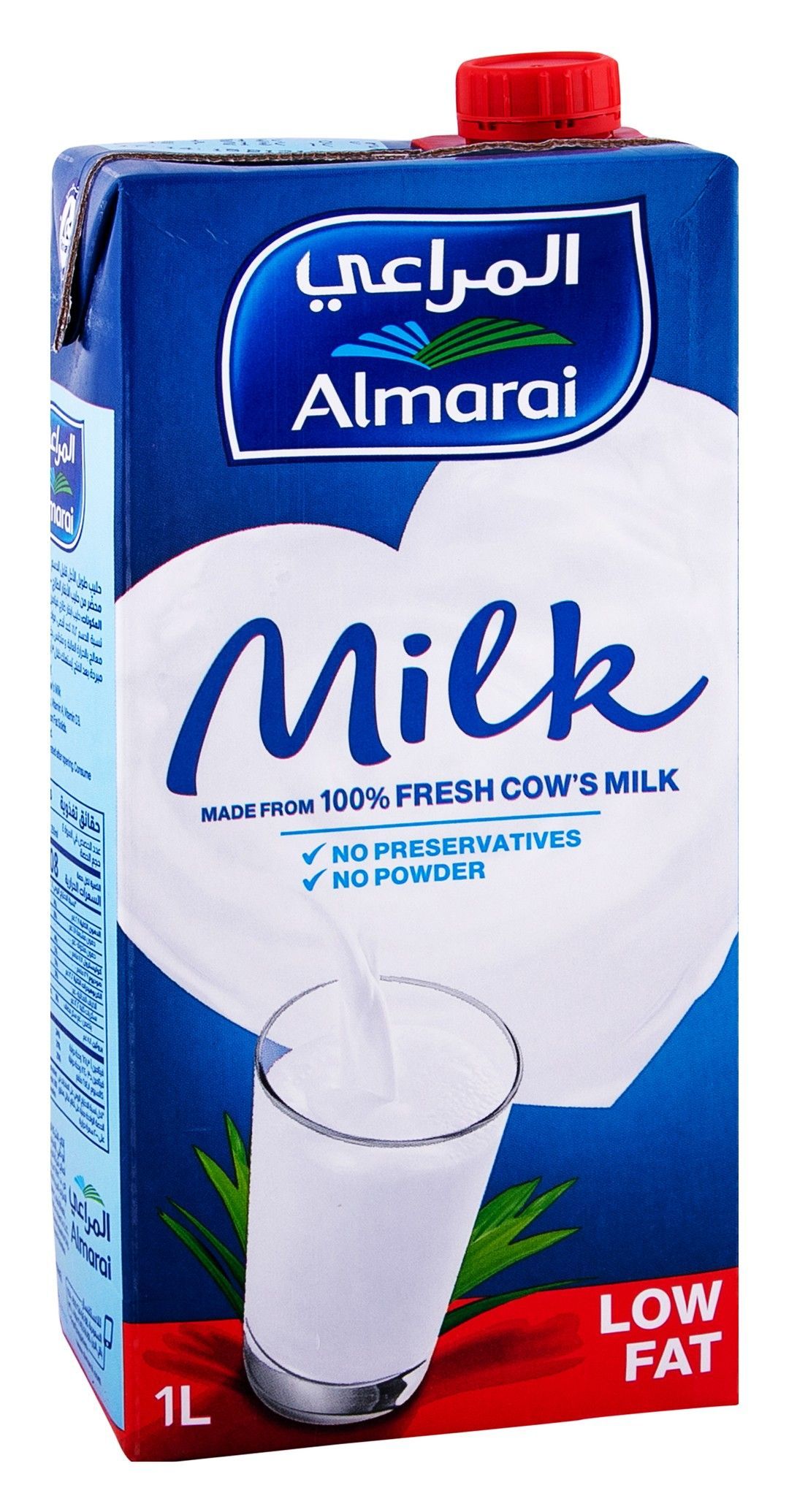 Almarai Long Life Low Fat Milk, 1L