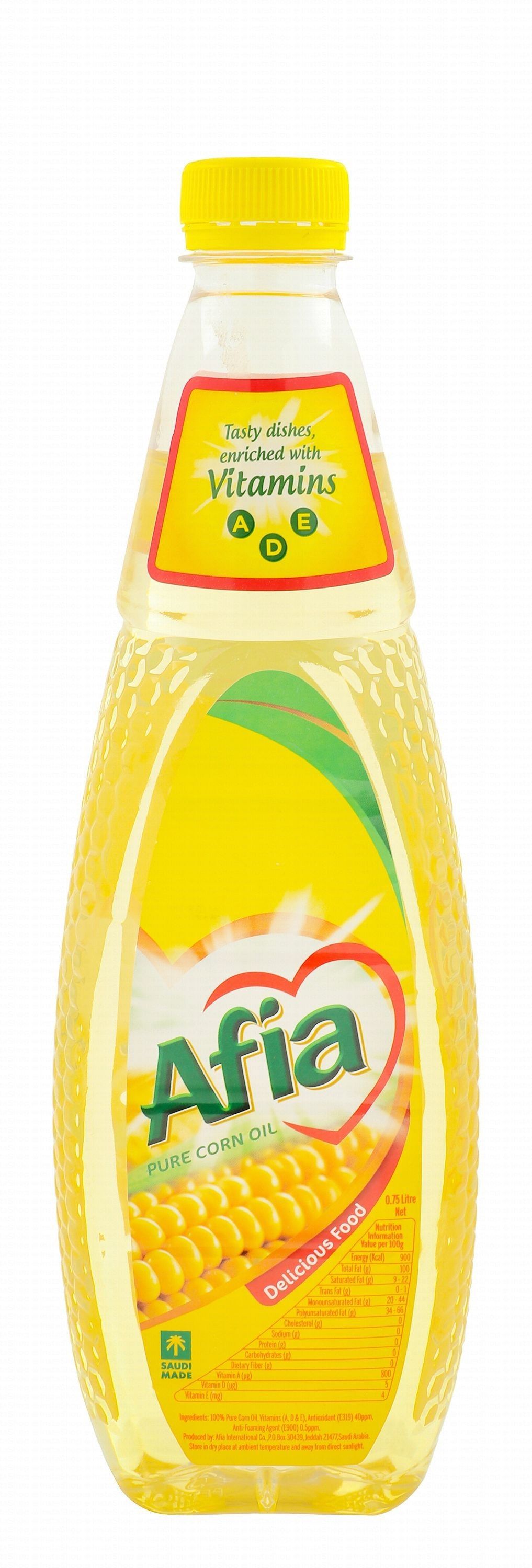 Afia Pure Corn Oil, 750ml