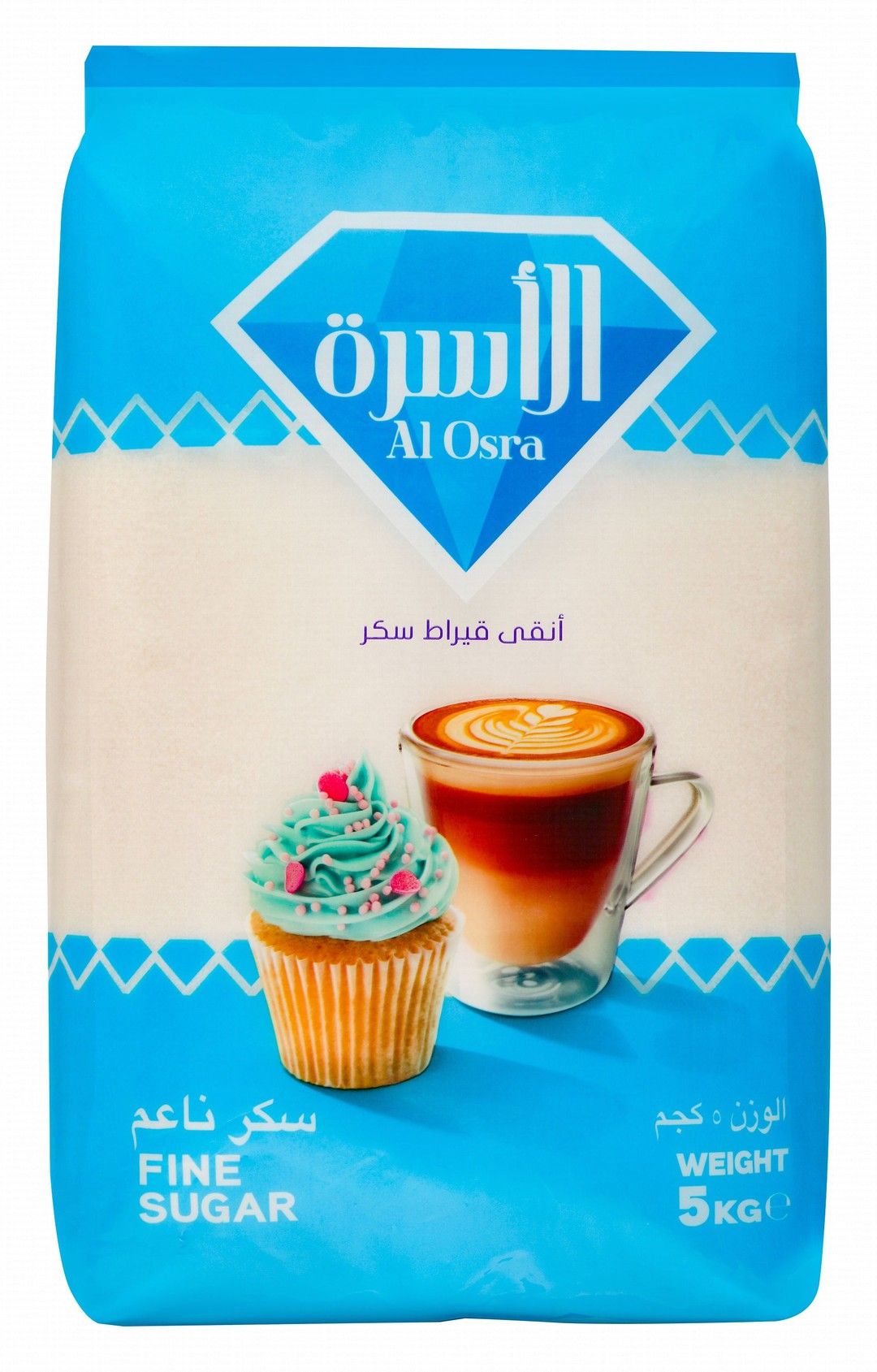 Al Osra Fine White Sugar, 5kg