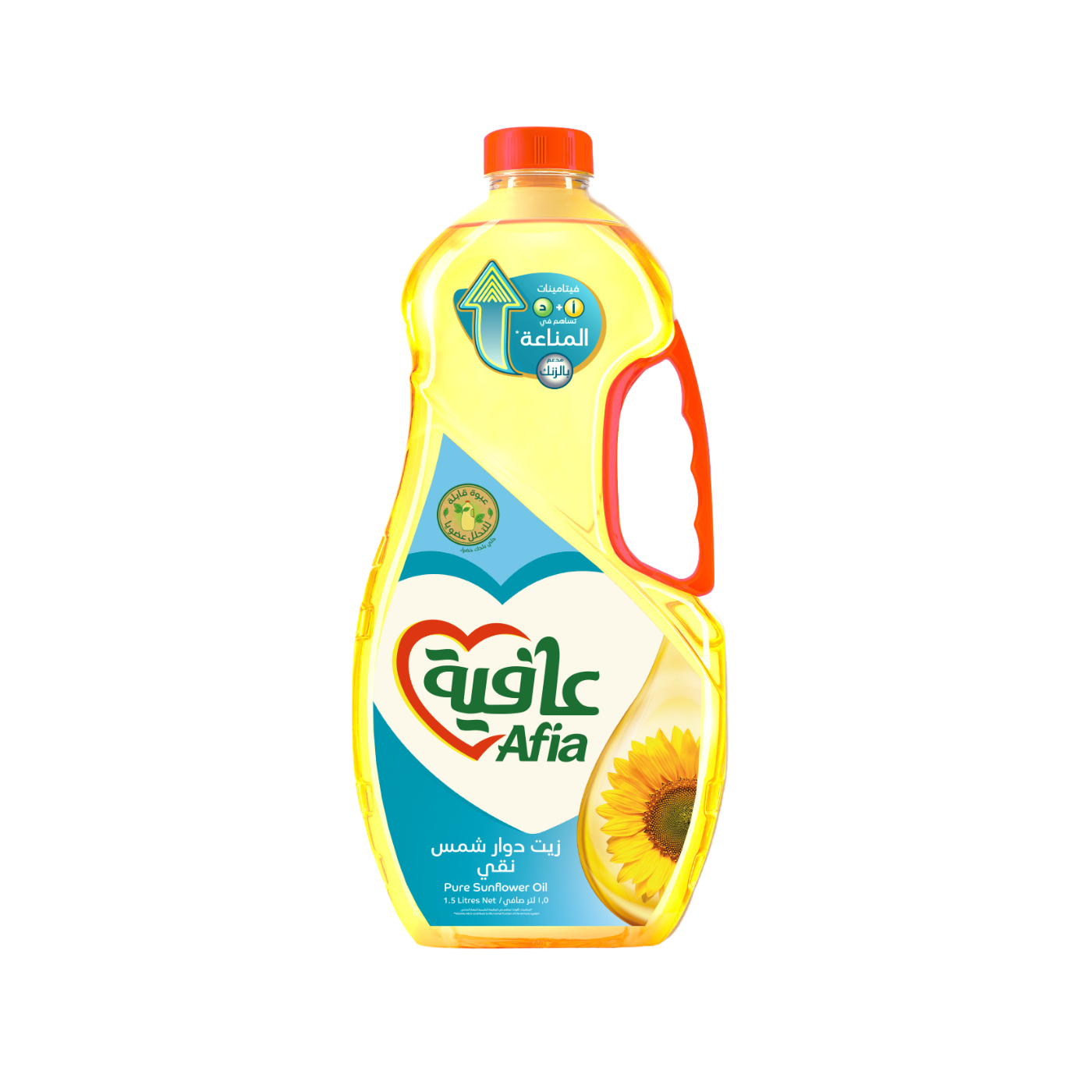 Afia Pure Sunflower Oil, 1.5L